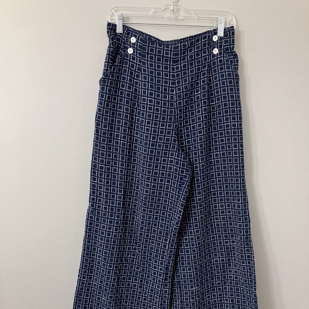 Ace & Jig Sailor Pants in Lattice, S